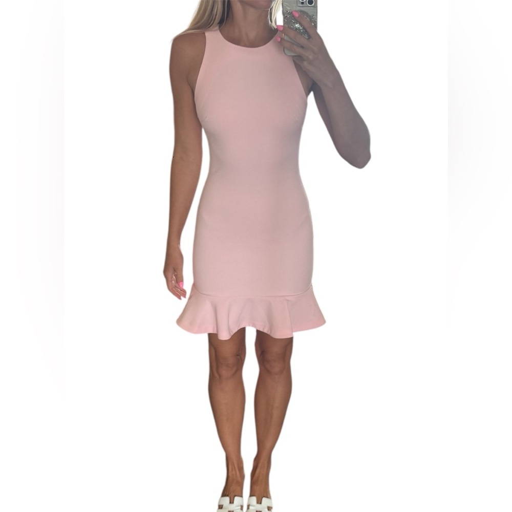 Likely Blush Pink Mini Dress